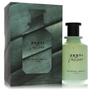 Michael Malul Zest + Vetiver von Michael Malul – Eau de Parfum, Spray, 3,4 oz, für Herren, 7827865993276