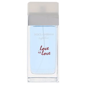 Light Blue Love Is Love von Dolce & Gabbana – Eau de Toilette, Spray, Tester, 3,3 oz, für Damen