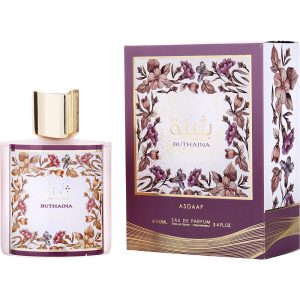 Asdaaf Buthaina von Lattafa – Eau de Parfum, Spray, 3,4 oz, für Damen, 7827839615036