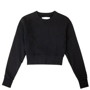 Sweatshirt – Marineblau, Blau, Rundhalsausschnitt, 7151167766588