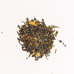 Grüner Sencha-Tee mit Ingwer