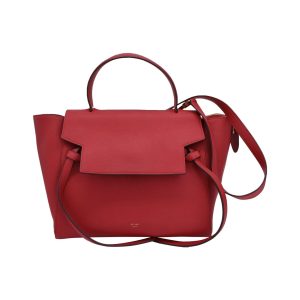 Celine Gürtel – Mini, Tasche, Rot, Kalbsleder, Leder, 7705692504124