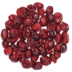 Mit Saft gesüßte Bio-Cranberries