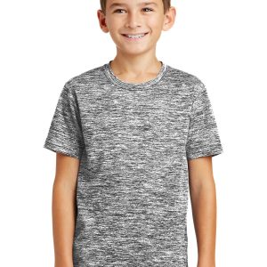 Sport-Tek Junior-T-Shirt – PosiCharge, Electric Heather, YST390