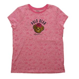 Ralph Lauren Mädchen-T-Shirt – Rosa, 7806007607356