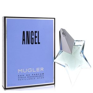 Angel von Thierry Mugler – Eau de Parfum, Spray, nachfüllbar, 0,8 oz, für Damen