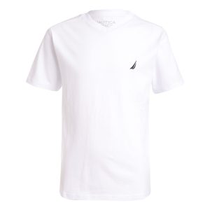 Nautica Jungen-T-Shirt – V-Ausschnitt, 8-20, 7704943362108