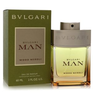 Bvlgari Man Wood Neroli von Bvlgari – Eau de Parfum, Spray, 2 oz, für Herren, 7827889225788