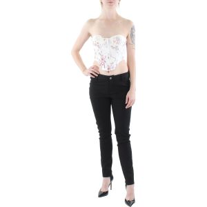 Tanktop – verkürzt, Blumenmuster, Top