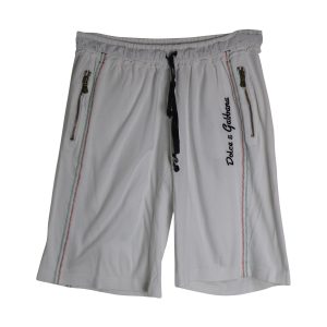 Dolce & Gabbana Shorts – Kordelzug, Weiß, Baumwolle