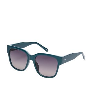 Fossil Damen-Sonnenbrille – quadratisch, 7395321970748