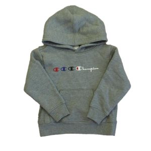 Champion Jungen-Kapuzenpullover – Grau, 7805942300732
