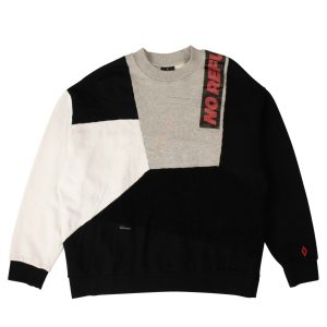 Sweatshirt – Schwarz, Colorblock