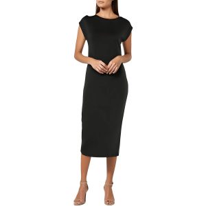 Kleid – unifarben, Modal, Midi