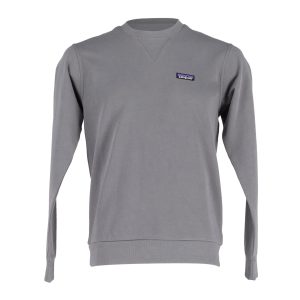 Patagonia Sweatshirt – Logo, Grau, Baumwolle