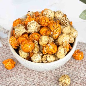 Popcorn mit Kürbisgewürzen
