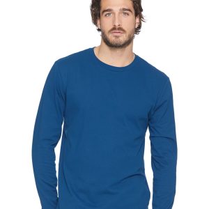 Next Level Herren-T-Shirt – Baumwolle, Langarm, NL3601