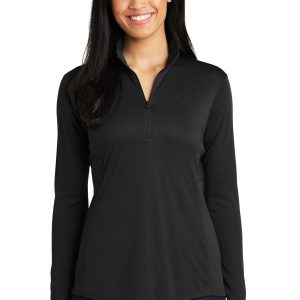Sport-Tek Damen-Pullover – PosiCharge, Competitor, 1/4-Reißverschluss