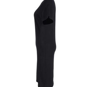 Stella McCartney T-Shirt – Kleid, Schwarz, Baumwolle, 7748713316412