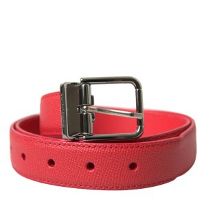 Dolce & Gabbana Damen-Gürtel – Kalbsleder, Metall, Schnalle