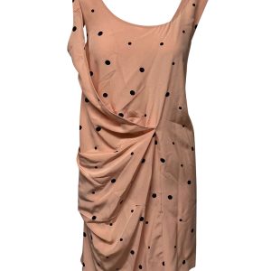 Marni Kleid – Punktmuster, Rosa, Seide, 7766497165372