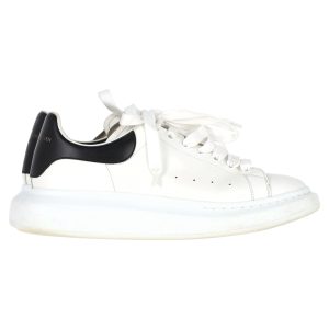 Alexander McQueen Sneaker – Oversize, Weiß, Leder, 7833143181372