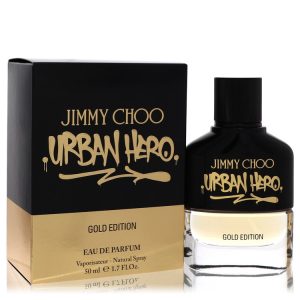 Jimmy Choo Urban Hero Gold Edition von Jimmy Choo – Eau de Parfum, Spray, 1,7 oz, für Herren, 7827713785916