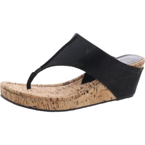 Schlangenmuster – Keilsandalen