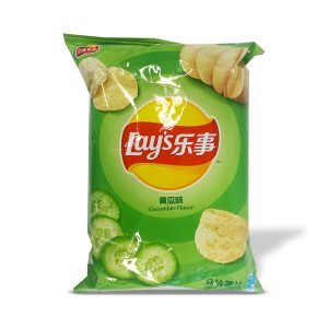 Lay’s Kartoffelchips mit Gurkengeschmack