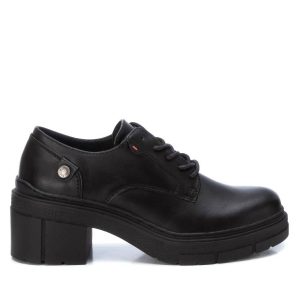 Damen-Schuhe – mit Schnürung, Schwarz, 7765004320828