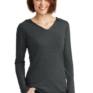 District Damen-Kapuzenpullover – Perfect Tri, Langarm, DM139L