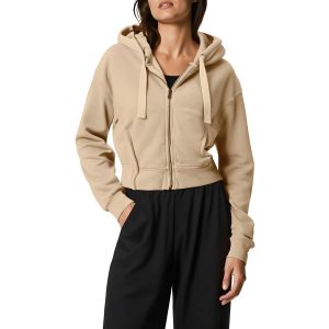 Kapuzenpullover – gerippt