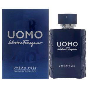 Uomo Urban Feel von Salvatore Ferragamo – 3,4 oz, Eau de Toilette, Spray, für Herren