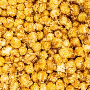 Karamellpopcorn mit Cashewkernen