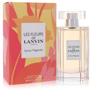 Les Fleurs De Lanvin Sunny Magnolia von Lanvin – Eau de Toilette, Spray, 3 oz, für Damen