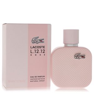 Lacoste Eau De Lacoste L.12.12 Rose von Lacoste – Eau de Parfum, Spray, 1,7 oz, für Damen