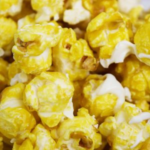 Popcorn mit Zitronen-Rührkuchen-Geschmack