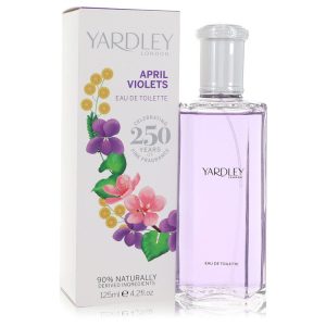 April Violets von Yardley London – Eau de Toilette, Spray, 4,2 oz, für Damen