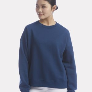 Champion Damen-Sweatshirt – Powerblend, Rundhalsausschnitt