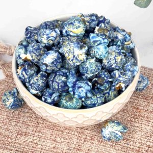 Popcorn mit Heidelbeermuffin-Geschmack