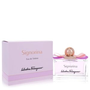 Signorina von Salvatore Ferragamo – Eau de Toilette, Spray, 3,4 oz, für Damen