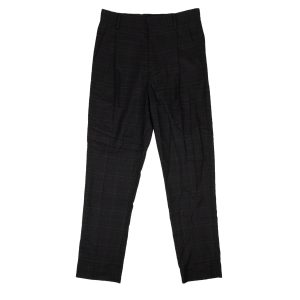 Opening Ceremony Hose – plissiert, Wolle, Grau