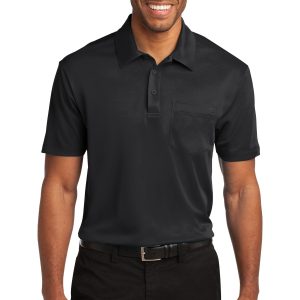 Port Authority Herren-Poloshirt – Silk Touch, Performance, Taschen, K540P