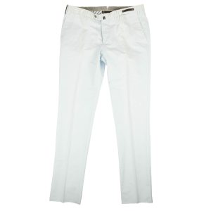 Pantaloni Torino Anzughose aus Stretch-Baumwolle mit schmaler Passform – Blau