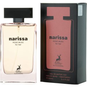 Maison Alhambra Narissa Rose Musc For Her von Maison Alhambra – Eau de Parfum, Spray, 3,4 oz, für Damen, 7827888930876