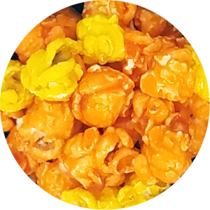 Popcorn mit Candy-Corn-Geschmack