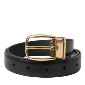 Dolce & Gabbana Damen-Gürtel – Kalbsleder, Metall, Schnalle, 7732497088572