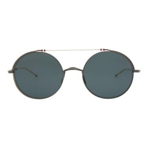 Sonnenbrille – runde Fassung, Metall