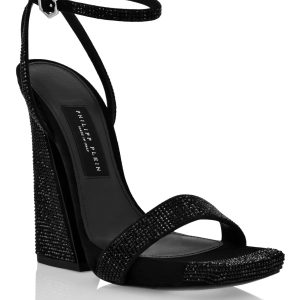 Sandalen – Knöchelriemen, Veloursleder