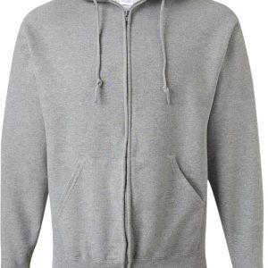 JERZEES – Super Sweats – NuBlend – durchgehender Reißverschluss – Kapuzen-Sweatshirt – 7827828965436
